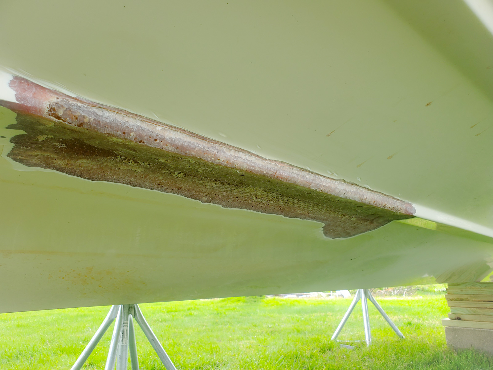 Boat bottom repair in Maryland